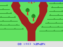 Chuck Norris Superkicks title screen for Colecovision